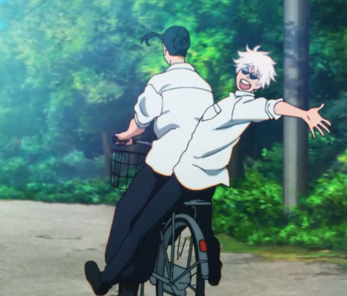 n06ara's tweet photo. all these happy and goofy moments MAPPA'S OUT FOR OUR THROATS https://t.co/9LSGLQy54K