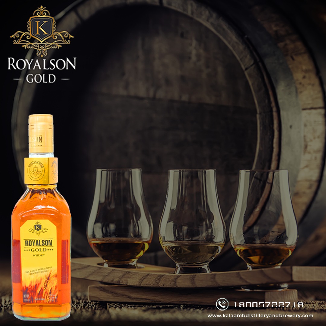 Elevate your whiskey collection with the timeless allure of Royalson. A true connoisseur's choice. 🥃

 #RoyalsonWhiskey #WhiskeyCollection #LuxurySpirits