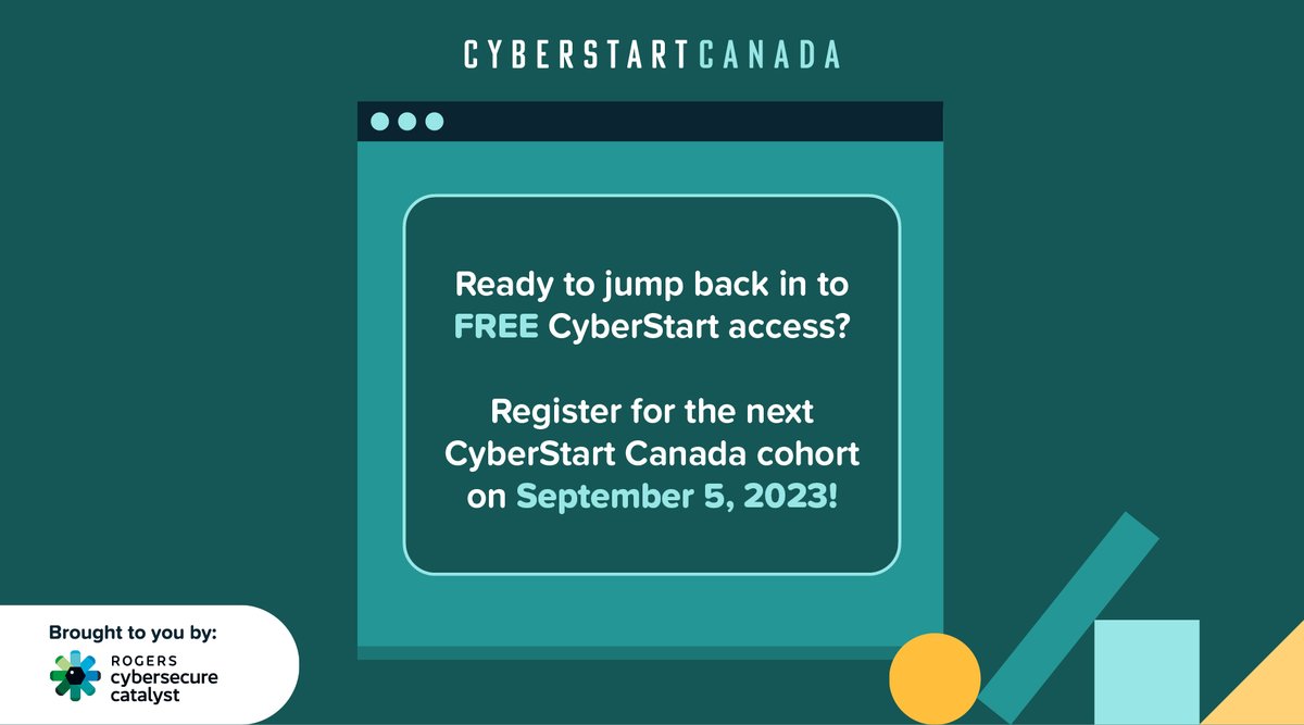 CyberStart Canada tweet media