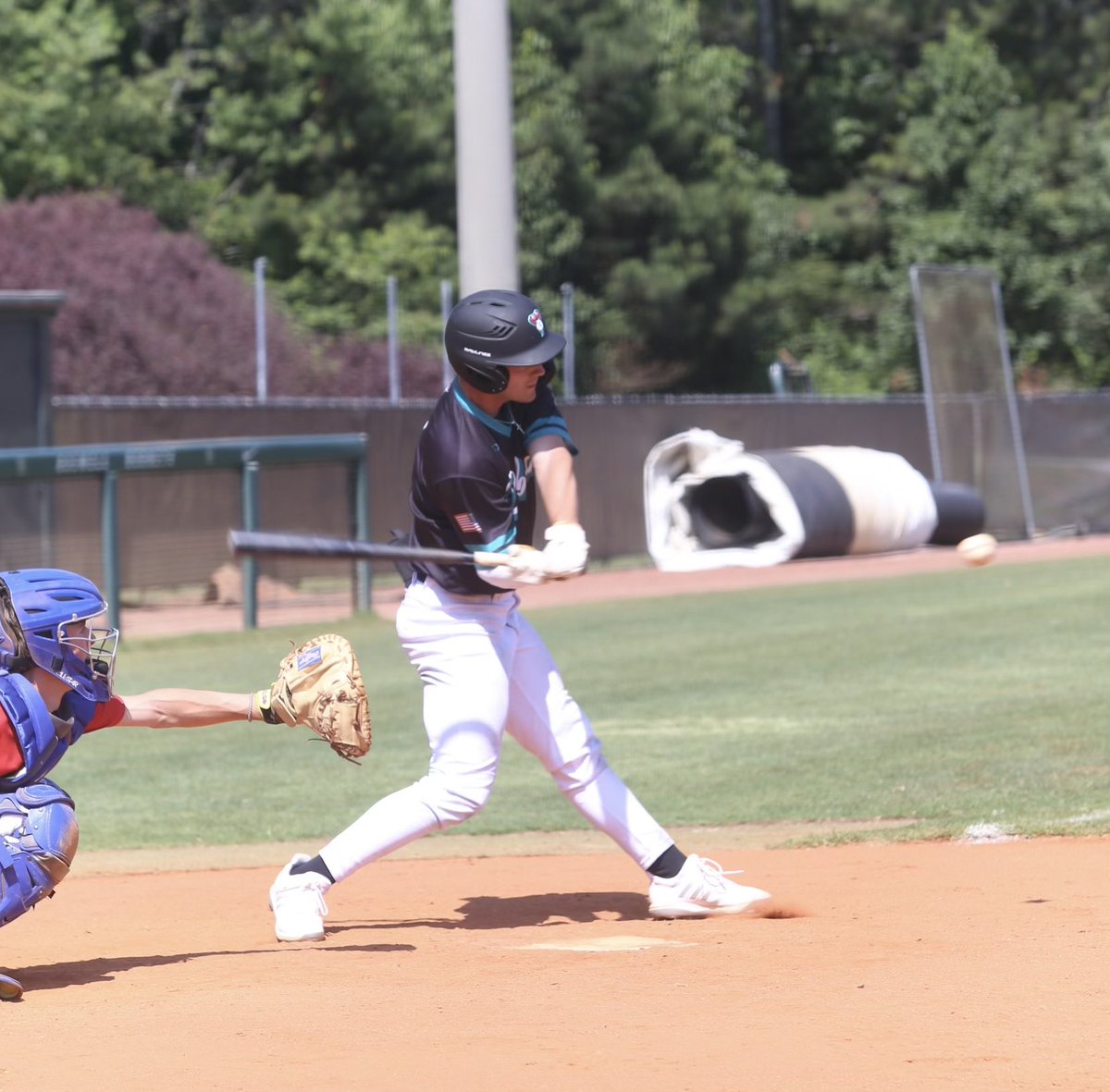 Happy 4th! Best place to be today watching <a href="/hudsonbrown_/">Hudson Brown</a> play! 🇺🇸⚾️🗽 ‘Merica!