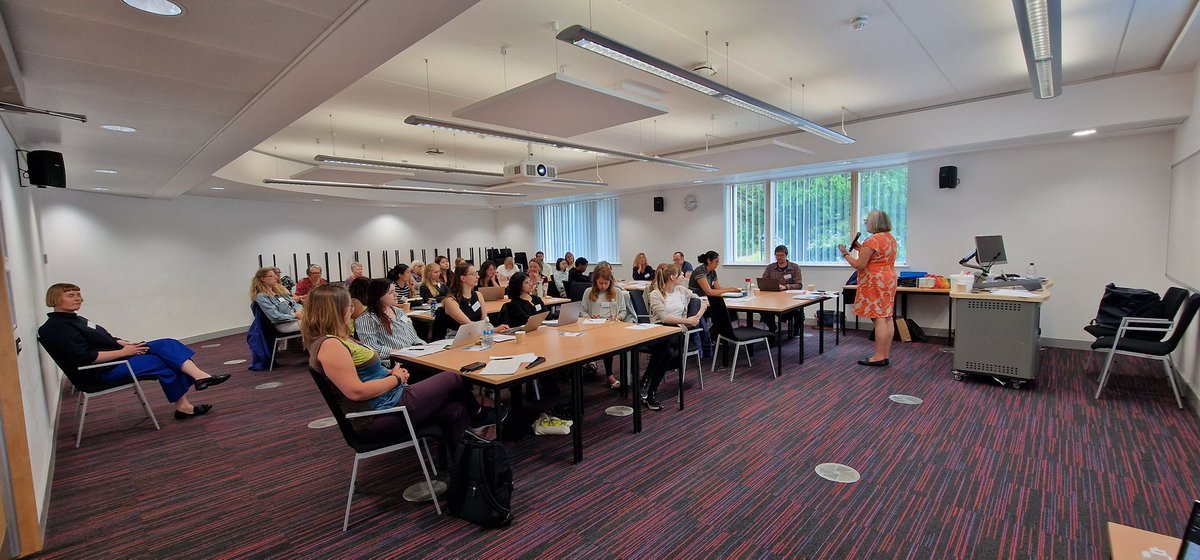 We conference participants are a mixed group from a range of universities - from Southampton on England's south coast to Stirling in Scotland. We're delighted to have several participants in person from Sweden, Belgium and New Zealand - thanks so much for joining us.