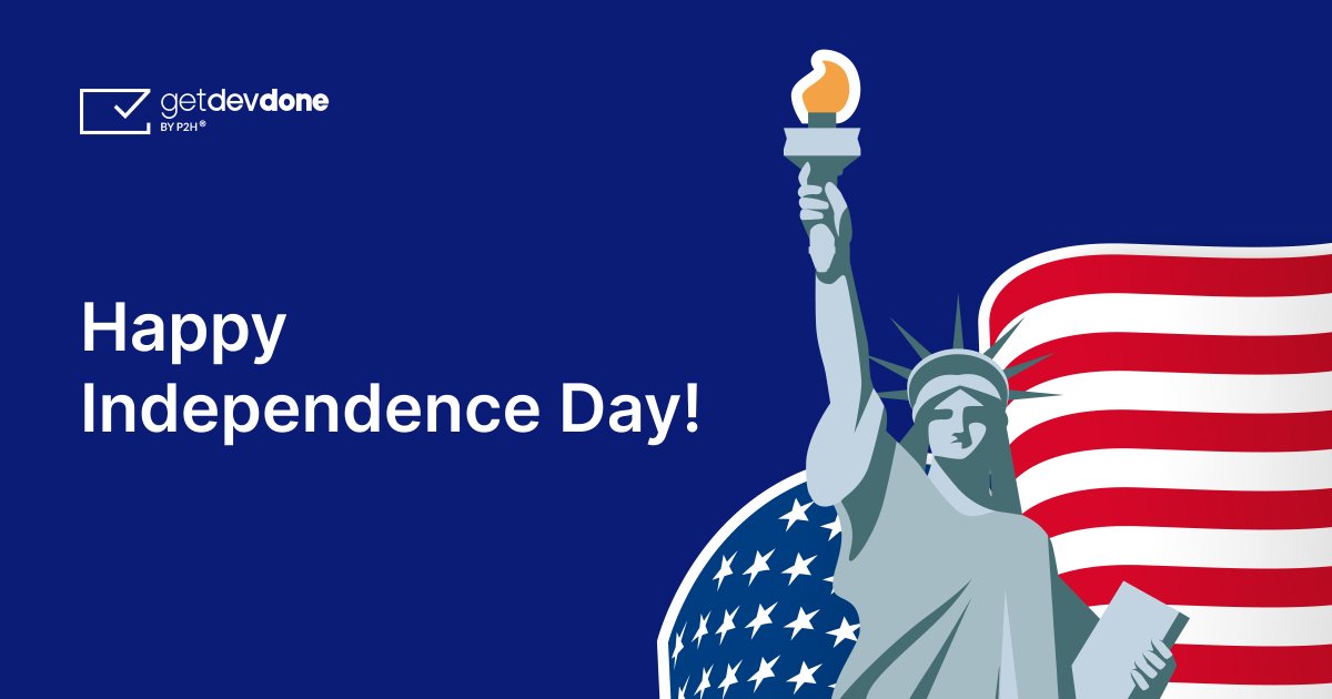 GetDevDone's tweet image. We wish you and your nearest and dearest a delightful 4th of July full to the brim with joy, laughter, and great spirits!