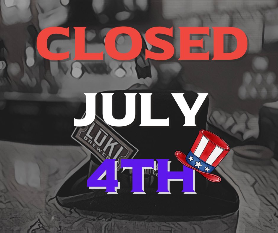 Happy Independence Day! We’re closed today to allow our team to enjoy time with friends and family. Obviously, no trivia tonight. We’ll see you tomorrow, hopefully with all your fingers intact! (And we do have hard seltzer bomb pops left!) 
#4thofjuly  #Arvada #ColoradoCraft