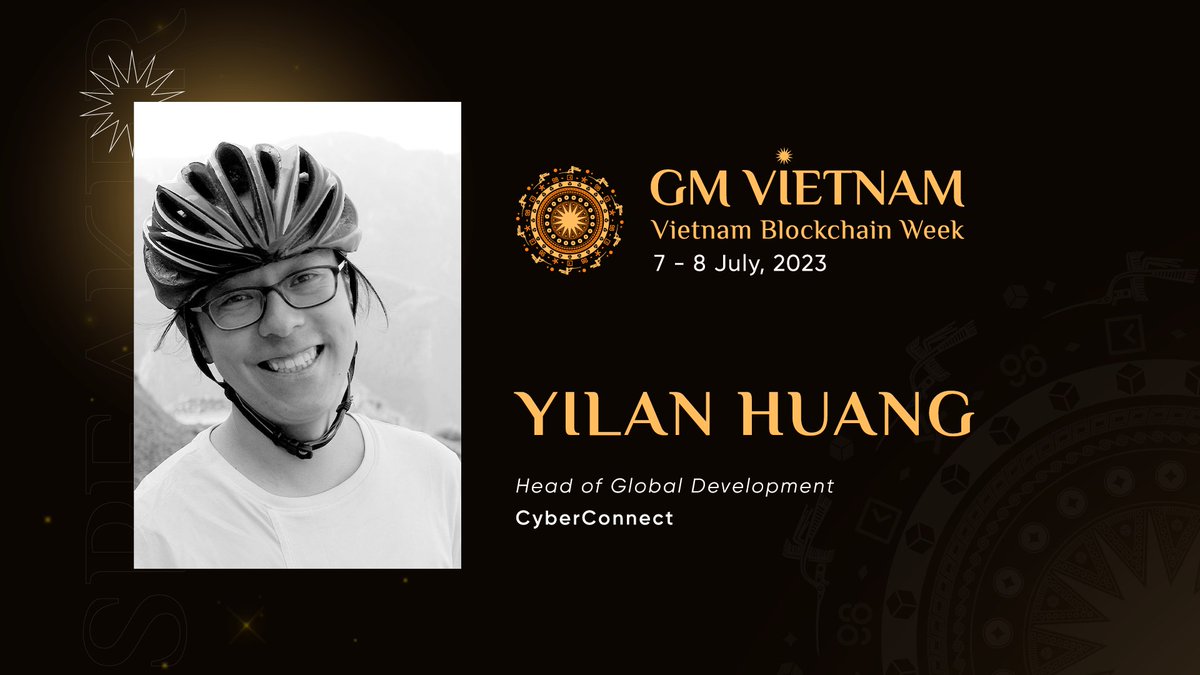 gmvn_official's tweet image. 🧐 Yilan Huang, Head of Global Development at @CyberConnectHQ, is making his way to #GMVN2023!

Come to witness how #CyberConnect is redefining social networking and paving the way for a decentralized future.

Be a part of our 4,000+ attendees:
📍app.moongate.id/events/gmvietn…