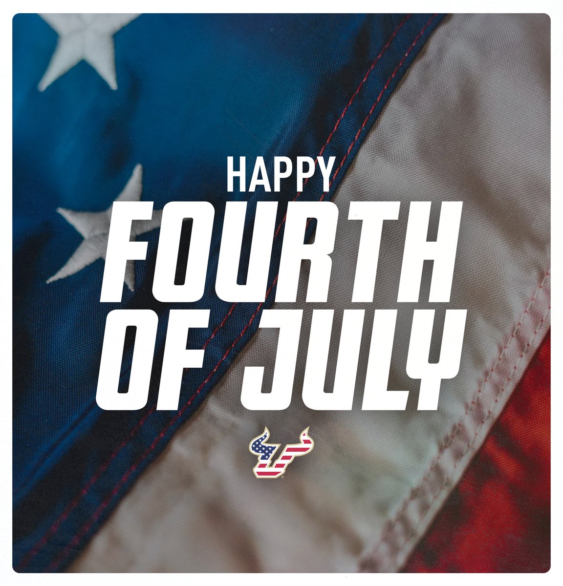 Today we hold true to the red, white and blue!
Happy Fourth of July! 
#HornsUp🤘| #HappyFourthOfJuly