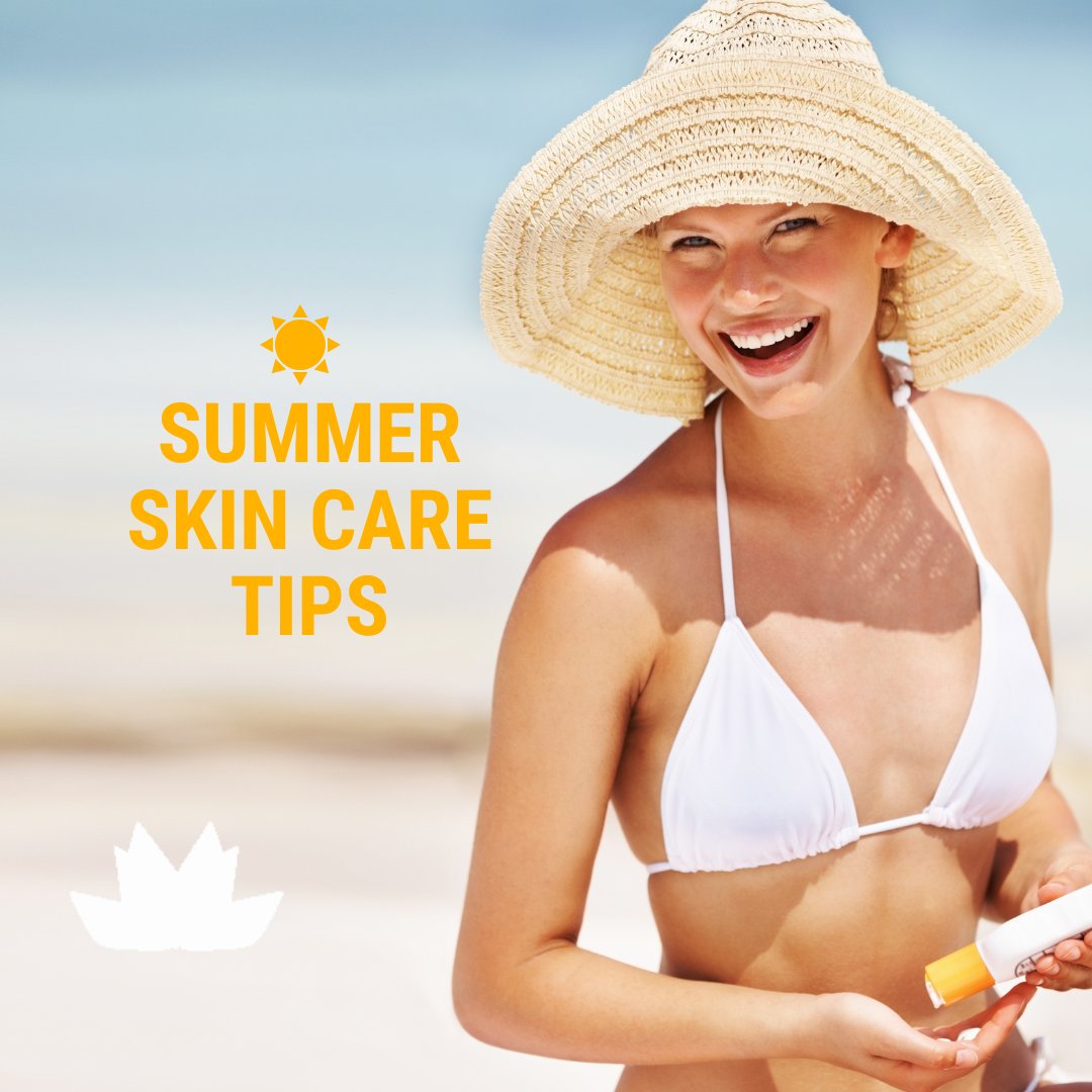 EvexusUK's tweet photo. 🌞☀️ Stay Sun Savvy This Summer! ☀️🌞
As the temperature rises, it's crucial to prioritise sun safety. According to Cancer Research UK, many of us are not adequately protecting ourselves. Here are our top sunscreen tips to keep you sun savvy this season… (1/5) https://t.co/Y1VyLLFsF6