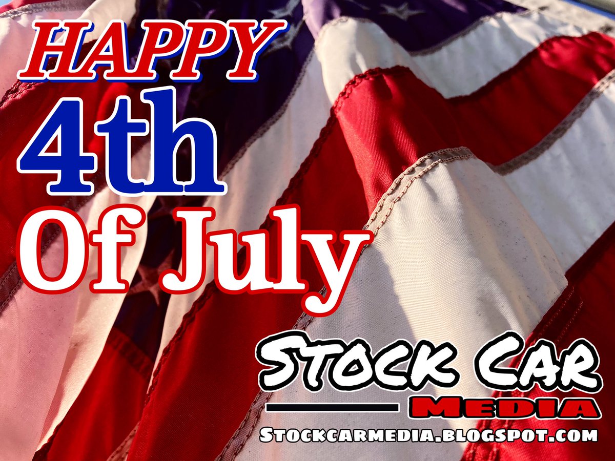 StockCarMedia's tweet photo. Happy #4thofJuly from your friends at Stock Car Media! https://t.co/XQWNKbwTif