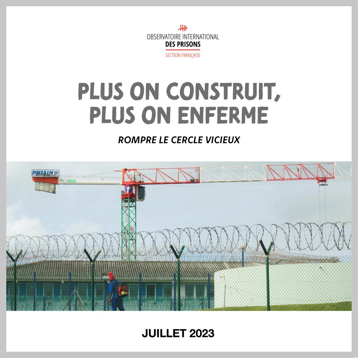OIP_sectionfr's tweet photo. Les instances nat. &amp; internationales &amp; l'ensemble des acteurs de la chaîne #pénale s'accordent pour dire que le @gouvernementFR s'entête à porter une #politique de construction inefficace pour faire face à la surpopulation endémique dans les #prisons
👉https://t.co/ixOsD457dR https://t.co/Az3935eMg8