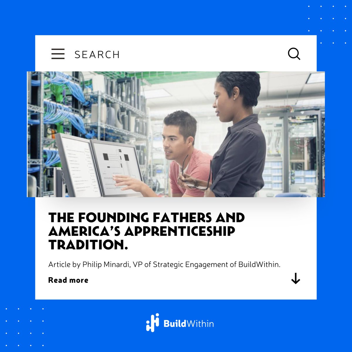 JoinBuildwithin's tweet photo. 🇺🇸Celebrate this Fourth of July with a tribute to our Founding Fathers and their enduring legacy!
Discover the powerful impact of #apprenticeships in shaping America's history and workforce.

Don't miss this insightful article by @PhilipJMinardi.

Read👉: https://t.co/j4Fz4HDJAy https://t.co/sNiM45Xv9l