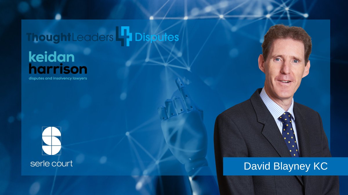 Serle Court will host an evening panel in chambers on Wednesday, 12th July, in collaboration with <a href="/KeidanHarrison/">Keidan Harrison LLP</a>, supported by <a href="/TL4Disputes/">ThoughtLeaders4 Disputes</a>, "The AI Revolution for Disputes Practitioners". More info here: serlecourt.info/439AsEb
serlecourt.info/3JJ3ljJ
#AI #technology #law