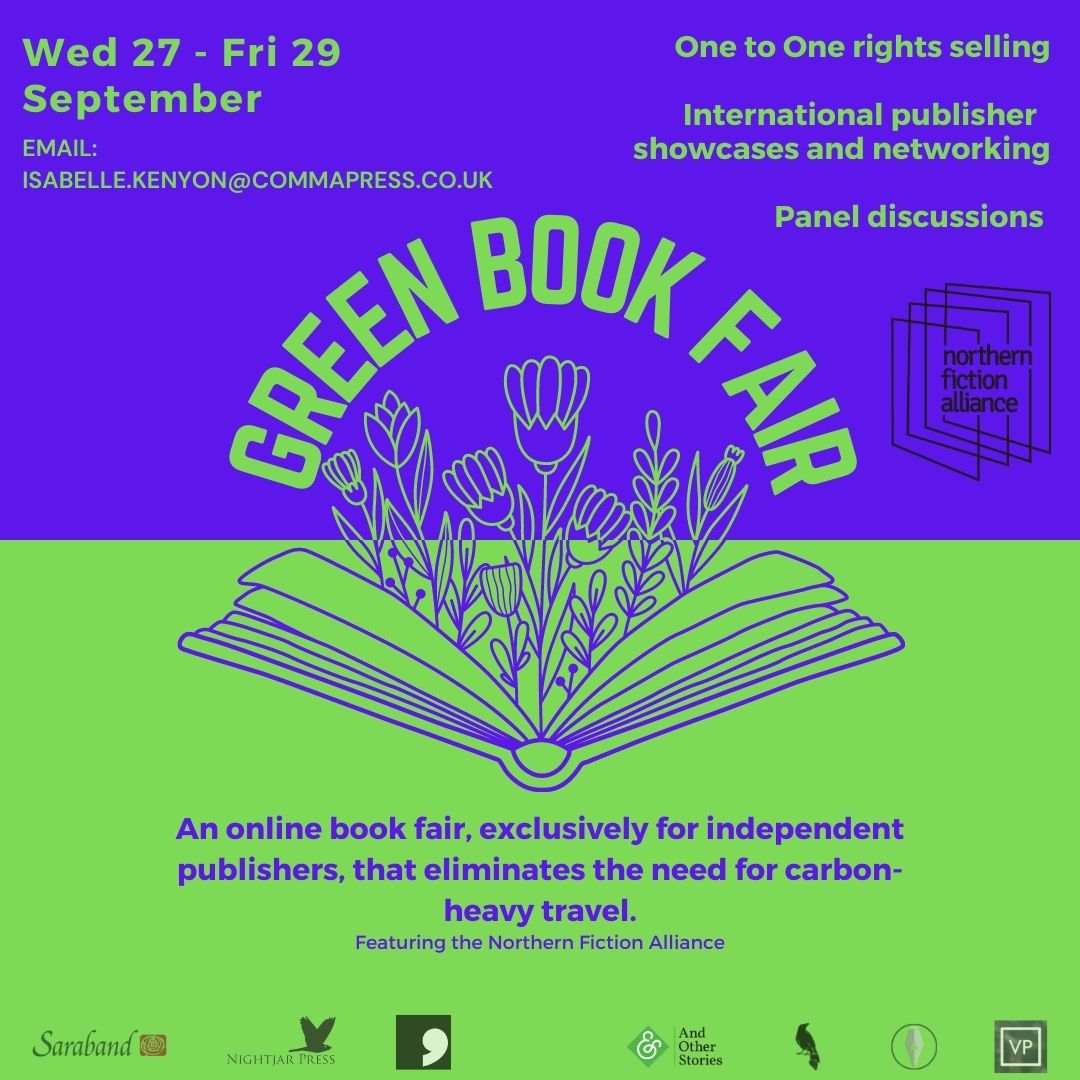 We're delighted to reveal our big initiative this year, via @thebookseller's #NorthernPowerhouse issue! The #NorthernFictionAlliance is launching an online book fair: an environmentally responsible way for international publishers to conduct business. thebookseller.com/spotlight/netw…