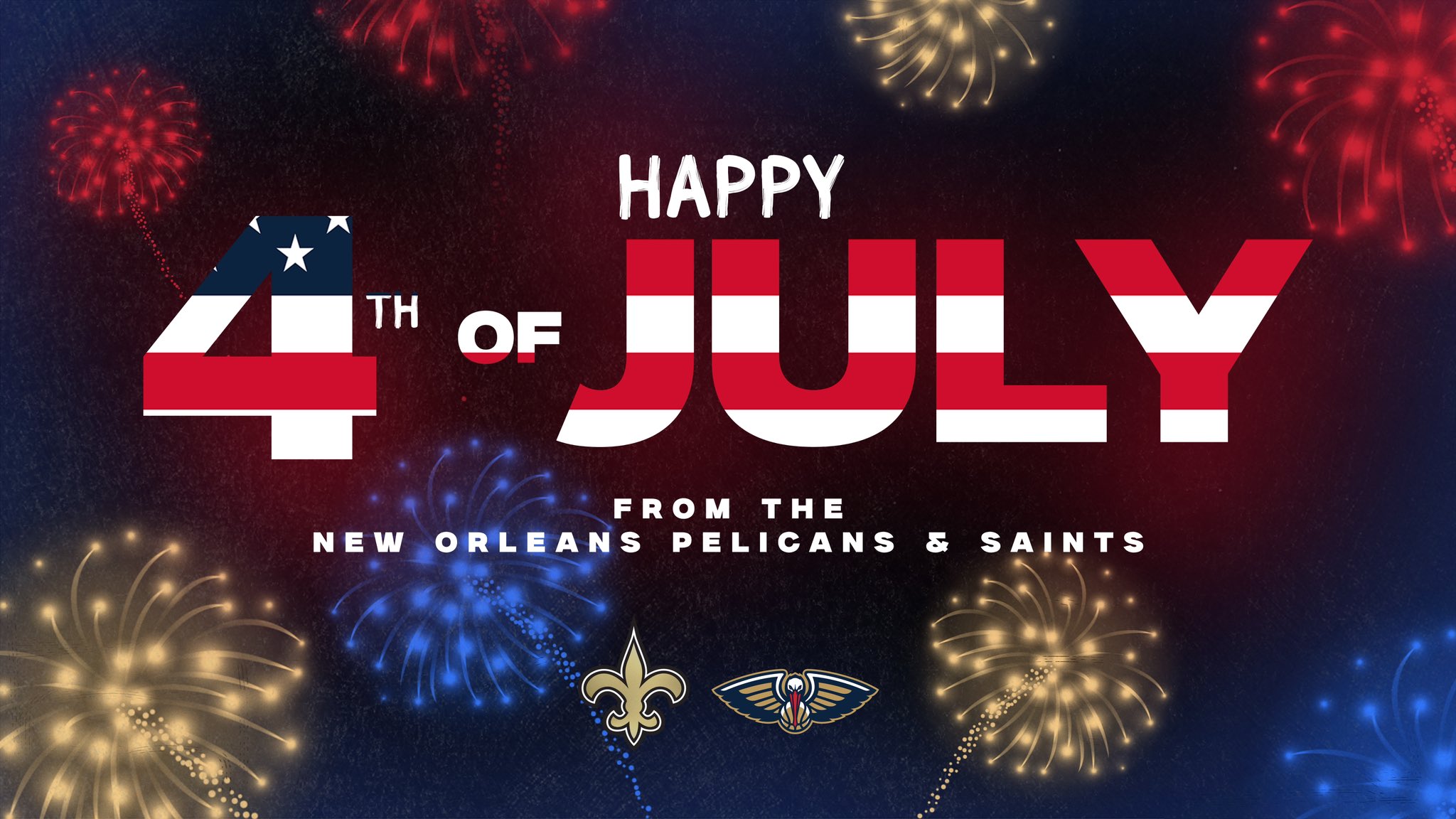 New Orleans Pelicans on X: 'Happy 4️⃣th 