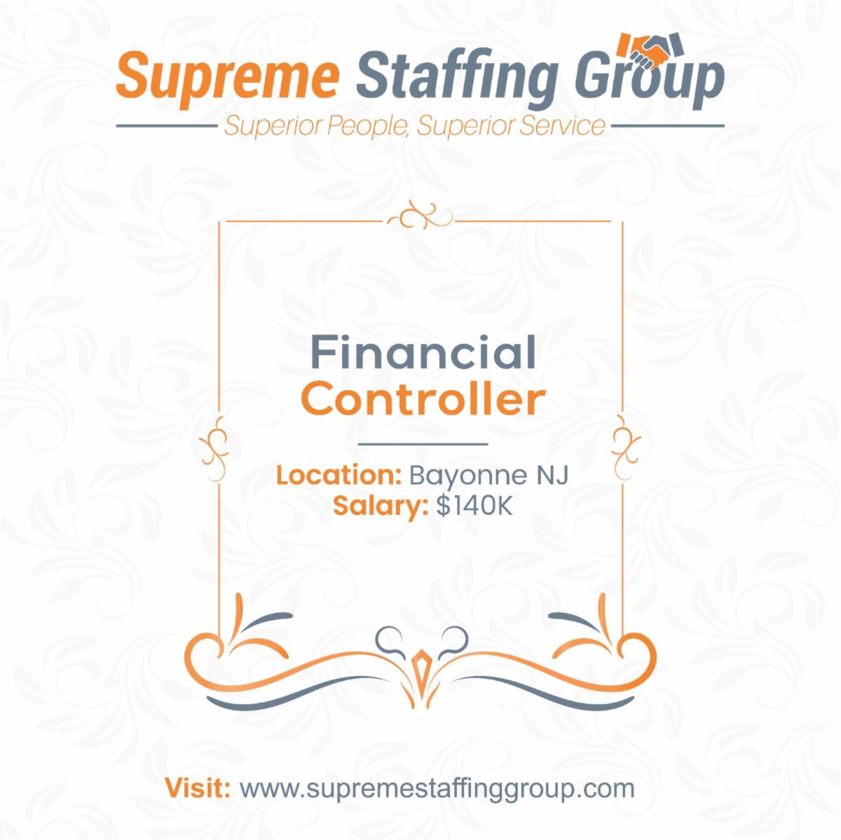 Unleash your financial prowess as a Financial Controller at a cutting-edge distribution company in Bayonne, NJ! 🌟  

Apply today: bit.ly/3pBsV2V

#FinancialController #JobOpportunity #DistributionCompany #BayonneNJ #FinancialOperations  #CareerGrowth #CompetitiveSalary