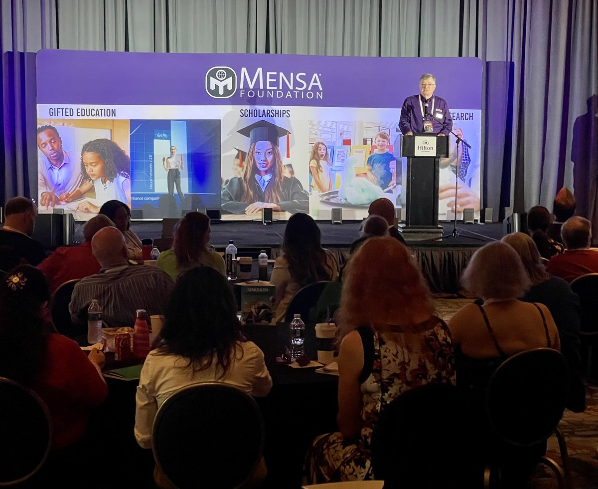 MensaFoundation's tweet photo. We’re underway! Hope everyone enjoys the presentations and learns something along the way.
#unleashintelligence #giftedness #intelligence #neurodiversity #colloquiun2023 #4thofJuly https://t.co/GgbydO3T2h