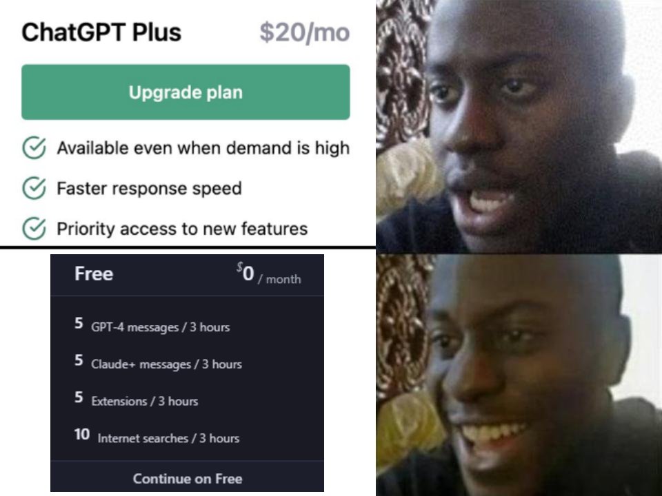 IA_EXPLORADOR's tweet photo. ChatGPT-4 é uma revolução, mas custa $20/mês

Poucos de vocês sabem disso, mas você pode ter acesso a ele gratuitamente

Aqui estão as 3 melhores maneiras de usar o GPT-4 gratuitamente: https://t.co/0QiTNXCuz0