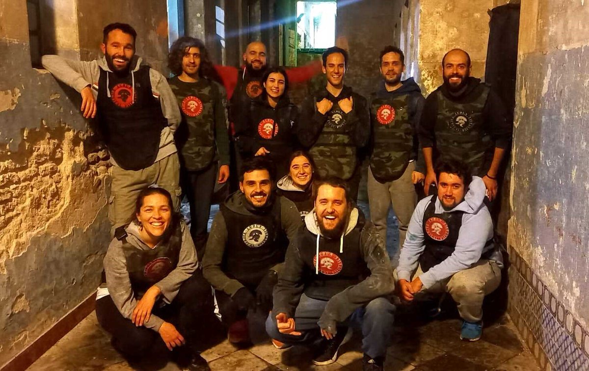 Compartimos una imagen de lo que fue nuestro paintball after en <a href="/LUDUSTACT/">LUDUS</a> 🔫😀