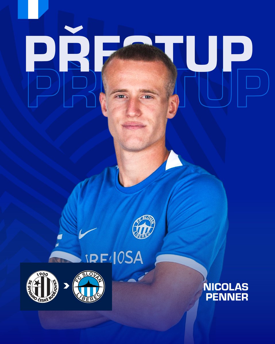 FCSlovan_DE's tweet photo. Wir haben einen Penner verpflichtet. Herzlich willkommen in Liberec, Nicolas! 💙🤍 https://t.co/EXHOsRna52