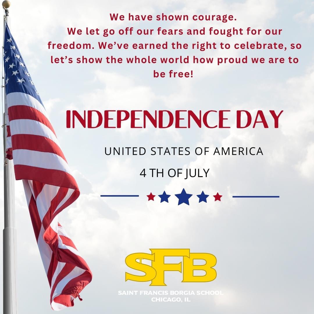 Happy Independence Day! #4thofJuly  #america #Chicago #Catholic