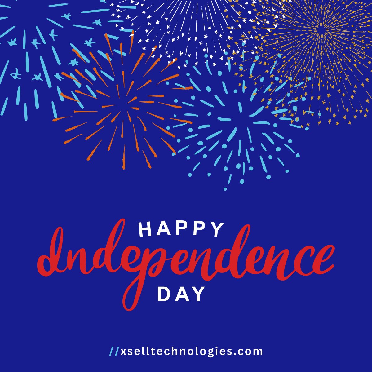 “It will be celebrated with pomp and parade, bonfires and illuminations from one end of this continent to the other.” John Adams

<a href="/XSELL_TECH/">XSELL Technologies</a> wishes all of our customers, partners, and team members a safe and happy 4th of July!

#IndependenceDay #4thofJuly #July4th