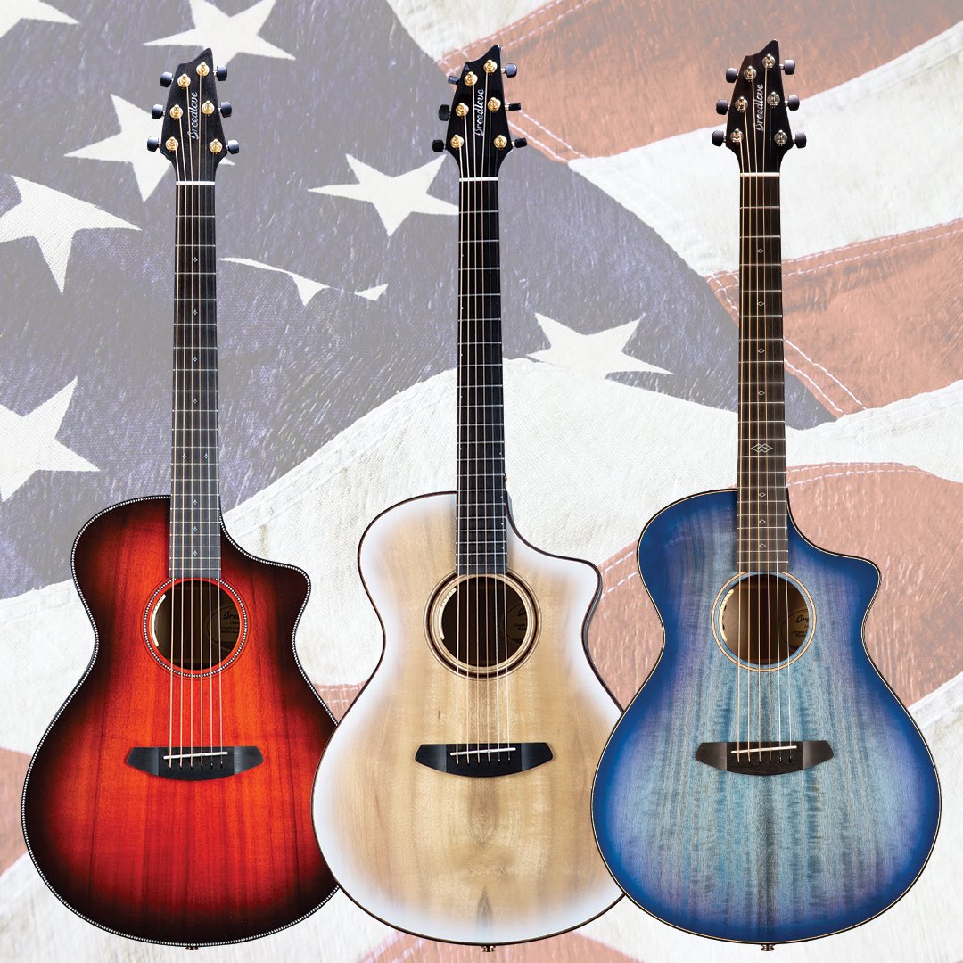 BreedloveGuitar's tweet image. Here's to freedom!
Happy Birthday, America. 
What are you playing on this special day?

#breedlove #guitars #guitar #acousticguitars #breedloveguitars #acousticguitar