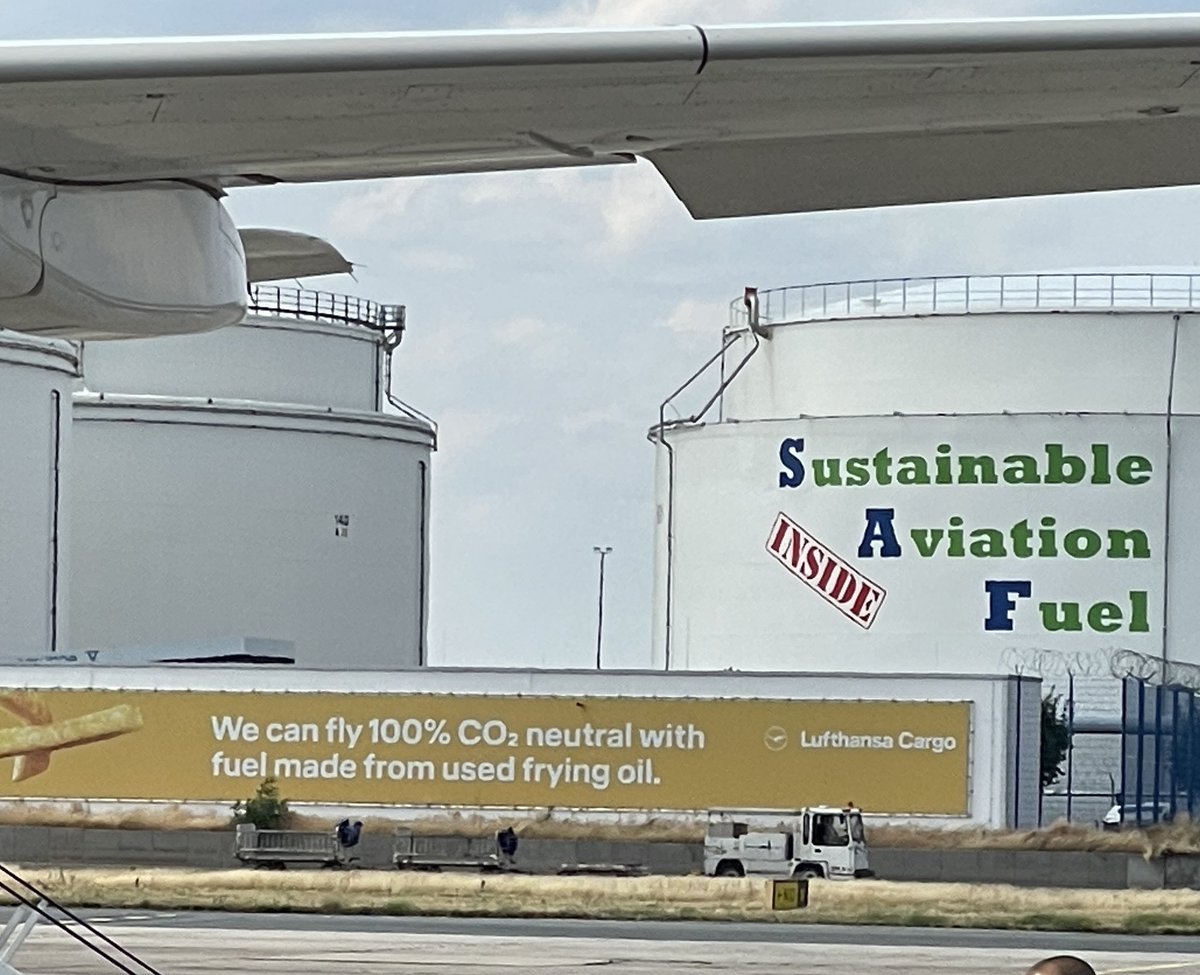 Seen at the Frankfurt airport