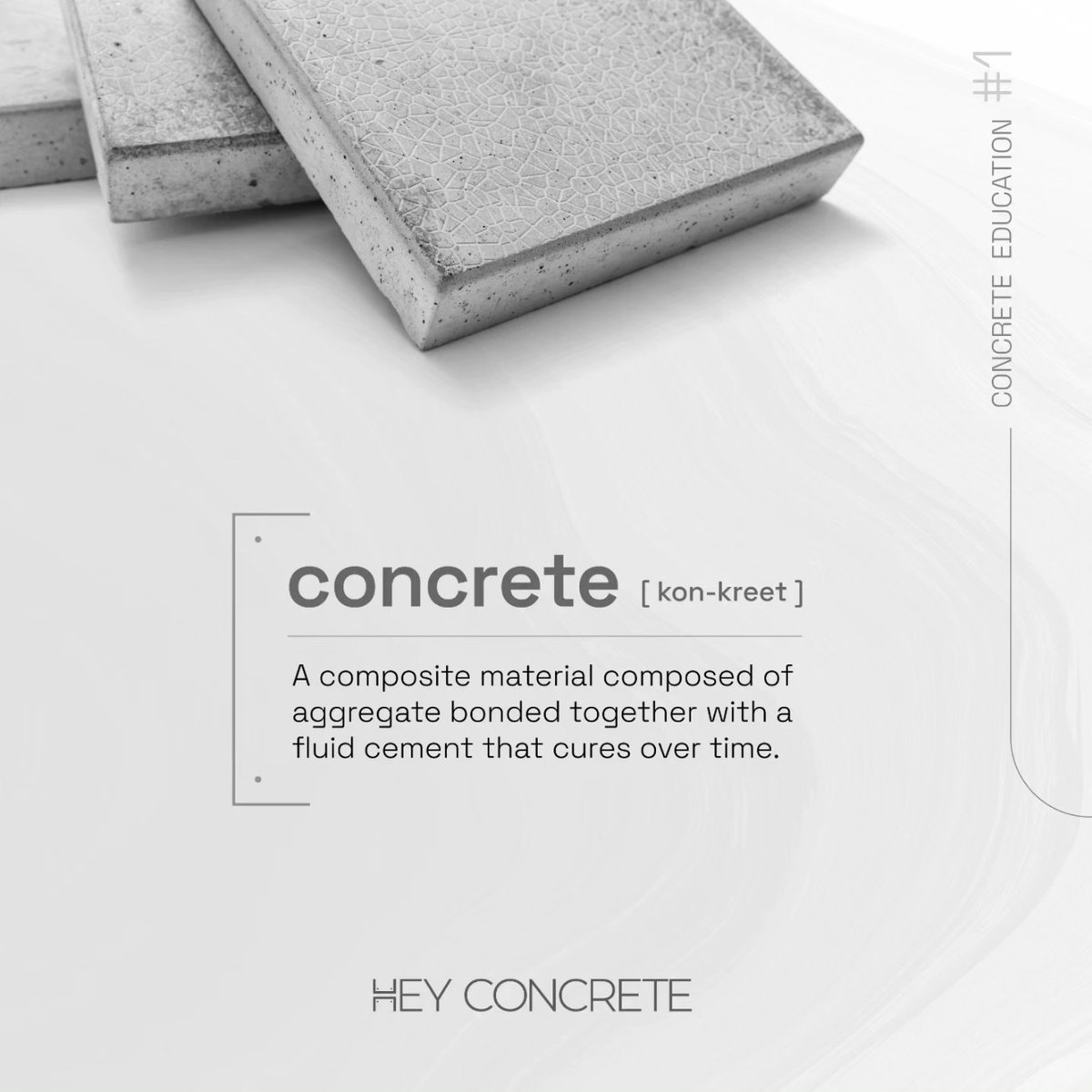 hey_concrete's tweet photo. Introducing Concrete Education! - A series where we focus on educating you about Concrete 💫
#concrete #concretecladding #concretelove #concretedecor #concretetiles #exposedconcrete #powerofconcrete #Concreteducation https://t.co/ekov08F1LE