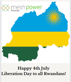 MeshPowerRW's tweet photo. Happy Liberation Day Rwanda from MeshPower Ltd.
#liberationday #rwanda #4thofjuly https://t.co/CICZa8m1KC