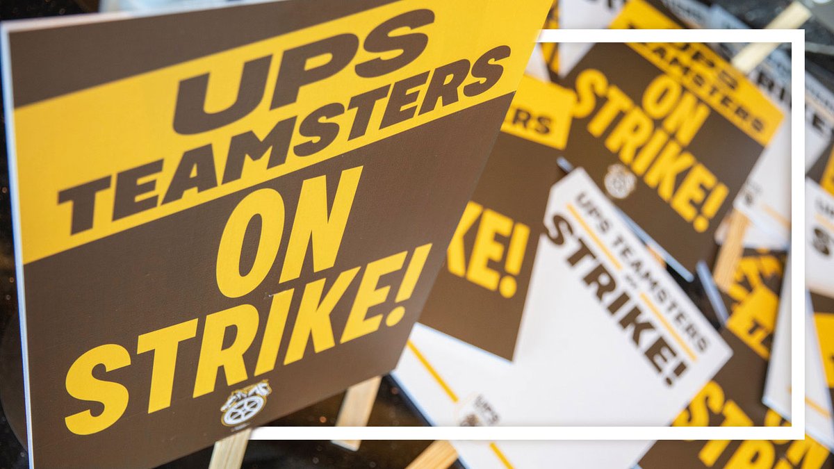 ANYBODY WANT ONE?
When UPS Teamsters say we’re strike-ready, we mean it. 
As of this morning, UPS has less than 24 hours to #SealTheDeal.
#PayUp
