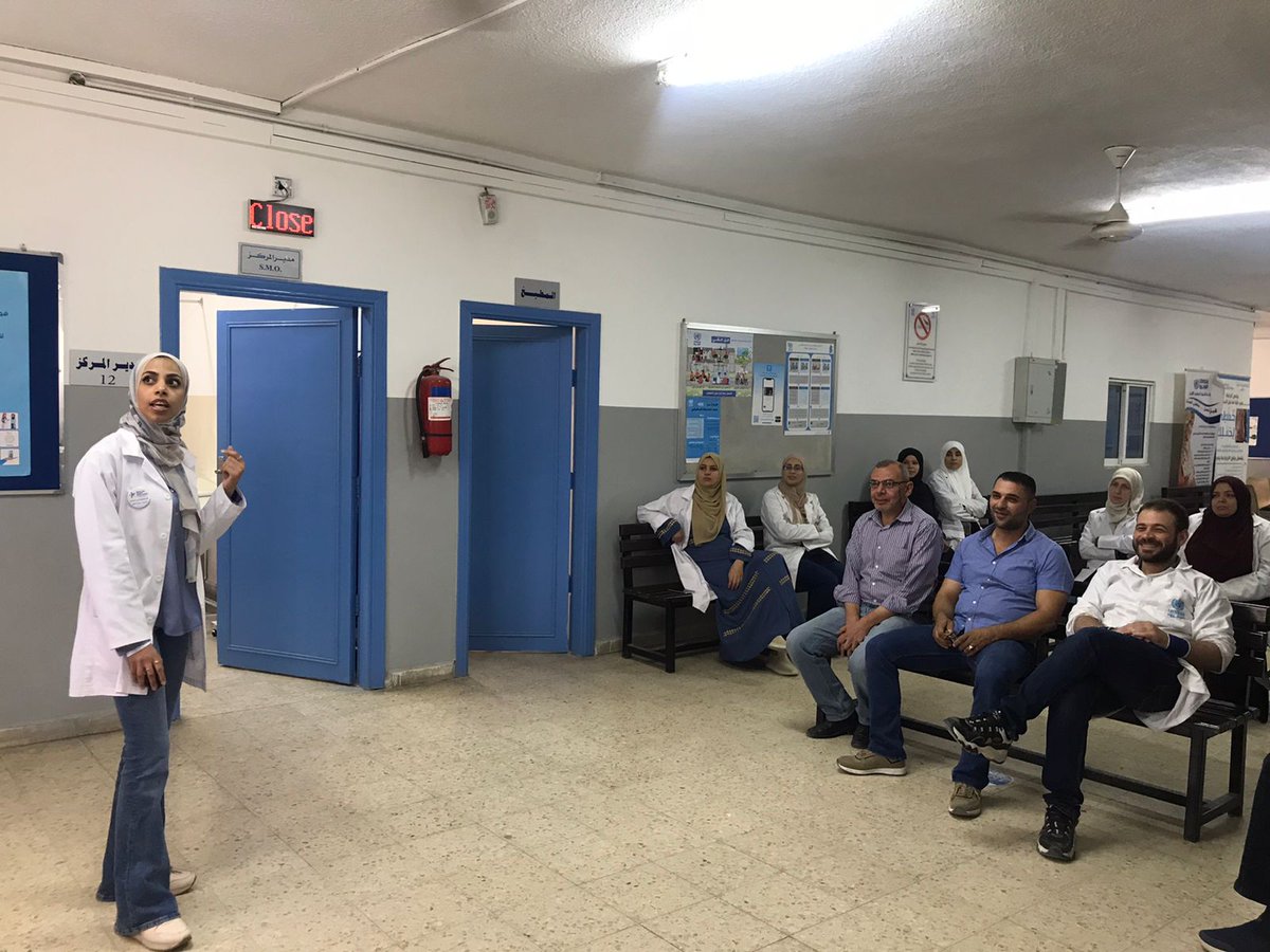 🌍Amira, a nurse from the <a href="/UNRWAJFO/">Olaf Becker</a> health service, trained in #Barcelona by <a href="/BCN_Accessible/">BCN Accessible</a>, begins the process of disseminating knowledge to her colleagues in the Refugee Camps of #Palestine. We work together for an early detection of disabilities in #Jordan.