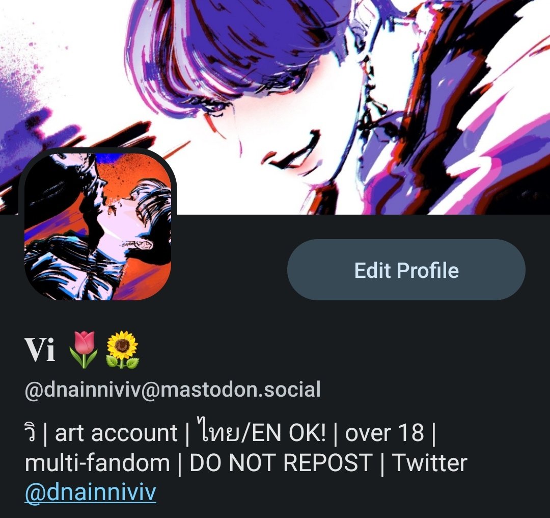 dnainniviv's tweet photo. Hi! I just opened mastodon account in case Twitter dies.
You can follow me there✨

https://t.co/qXaxW8d4Uq

งอกแอค mastodon แล้วค่า ใครเล่นอันนี้ไปฟอลกันได้นะคะ✨

#สายผลิตลี้ภัย #สายผลิตทวิตล่ม https://t.co/tQwfHZe5Lo