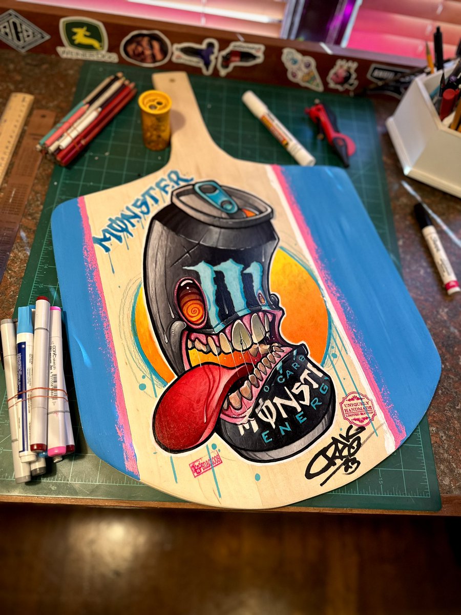 Skinwerks's tweet photo. #funwithcolor ππ¨π #craigfoster #skinwerks #skinwerkstattoo #whereiscarrolltonga #newschool #newschooltattoo #inkmaster3 #inkmaster6 #atlantatattoo #representingredclay π #onetrickpony #hustlebutter π βοΈπ https://t.co/ePB1ZRKHQy