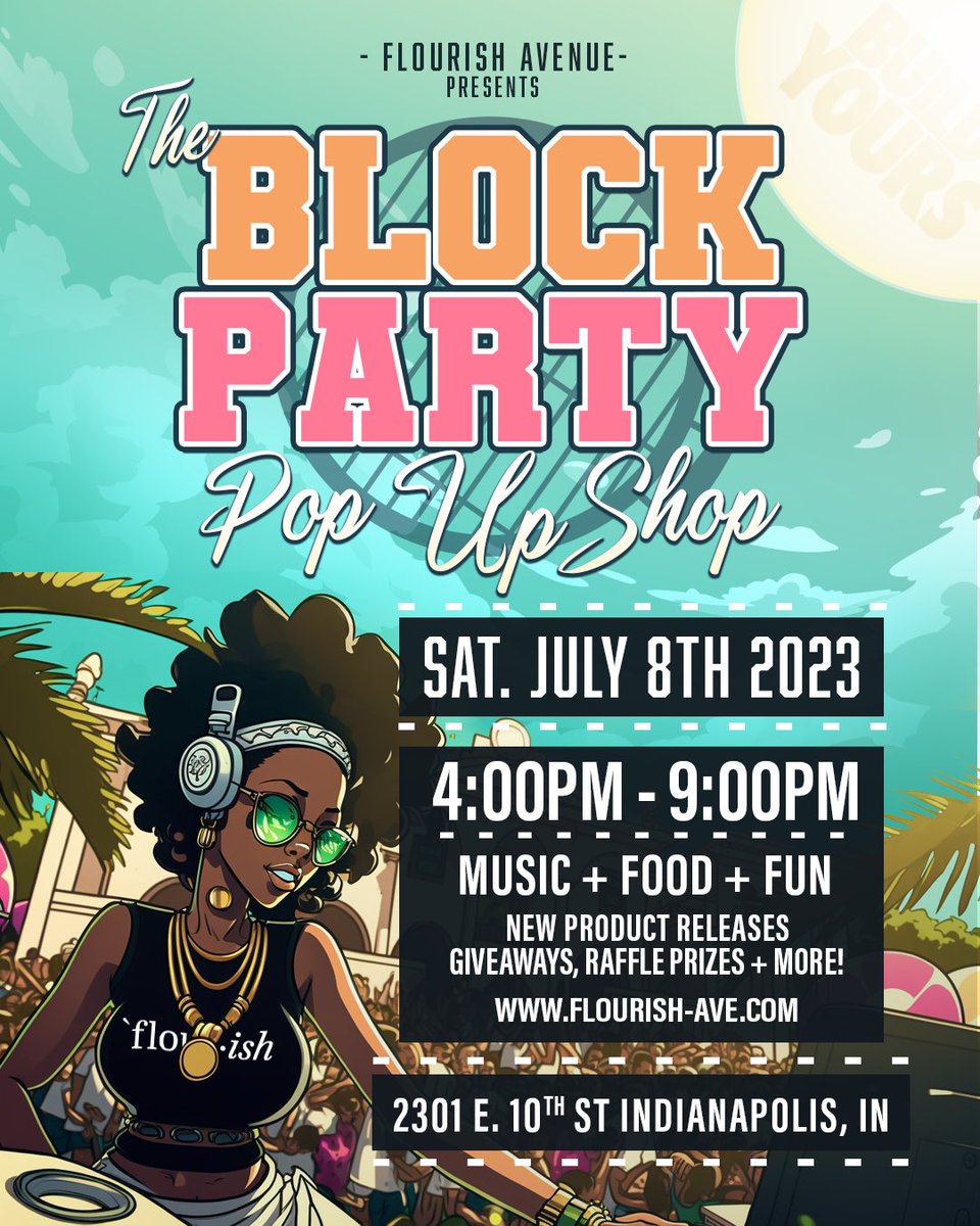 vizzolmania's tweet photo. 4 Days Away‼️ Our Summer drops will be available this Saturday. Come and Build Your drip for the season! https://t.co/PXWd2xdp5X #buildyours #flourishave #blockparty https://t.co/VK1LcDv6Wr
