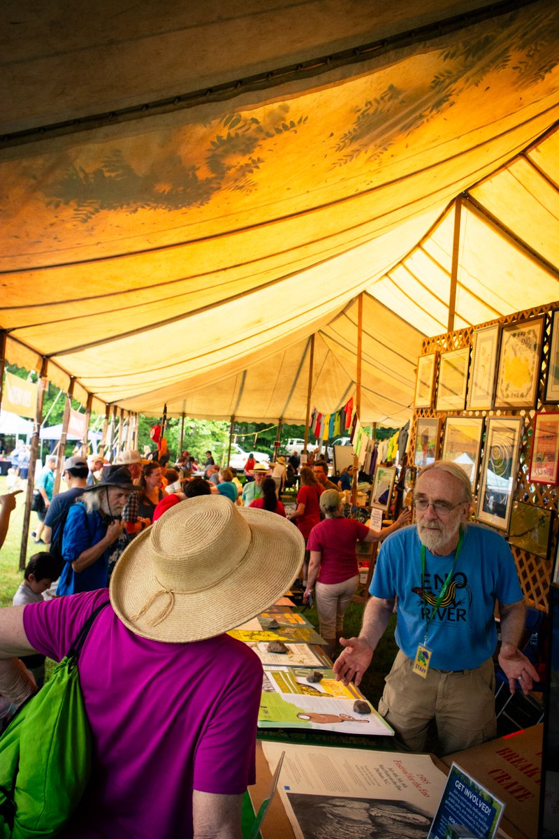 💫 The buses are moving, we're ready under the Big Top, and we can't wait to greet you for the final day of EnoFest 2023! The festivities kick off at 10am. You can still get tickets online or at the gates.

📷: Saralynn Parker