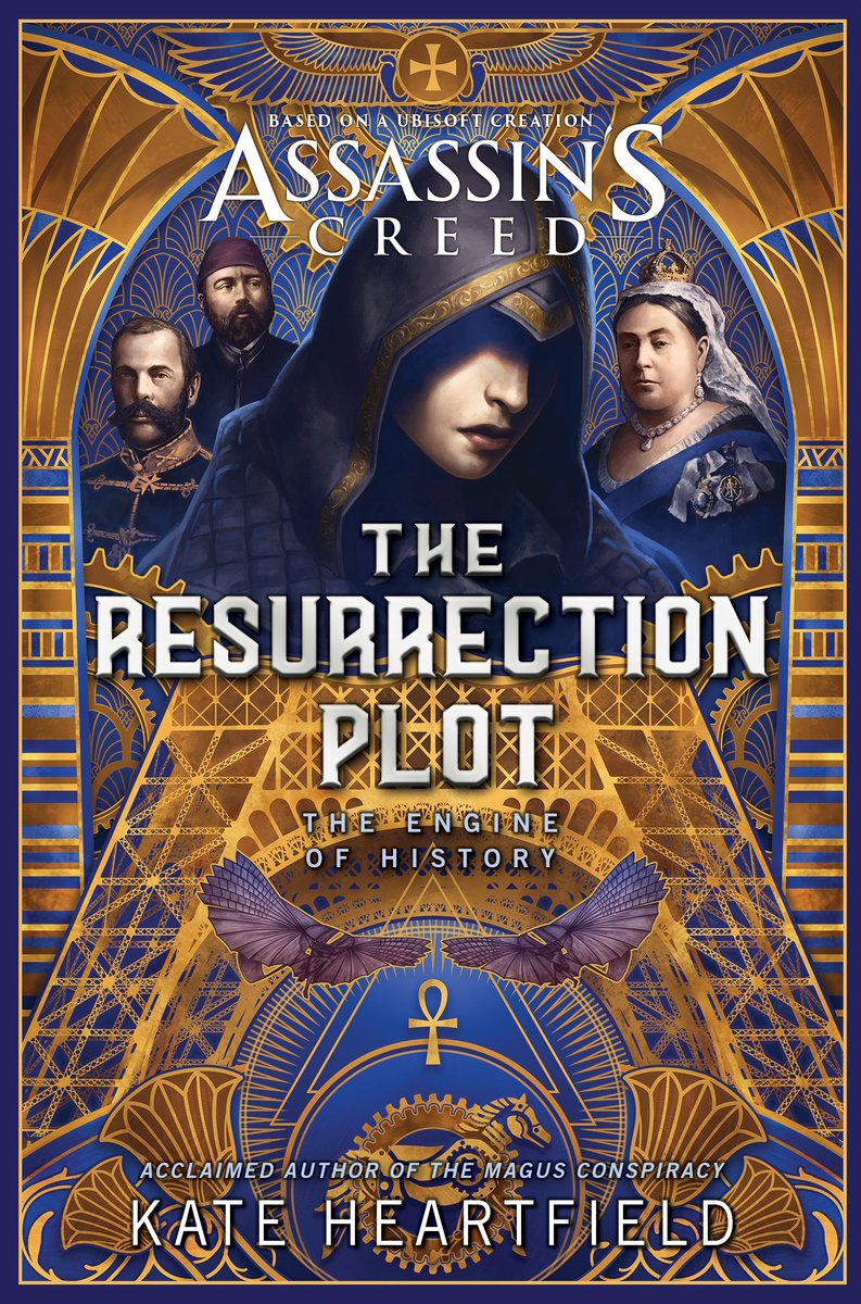 🆕 LANZAMIENTO❗
#AssassinsCreed: The Resurrection Plot, escrita por @kateheartfield y publicada por @AconyteBooks, se encuentra DISPONIBLE en librerías de #EstadosUnidos y en tiendas virtuales como #ebook.