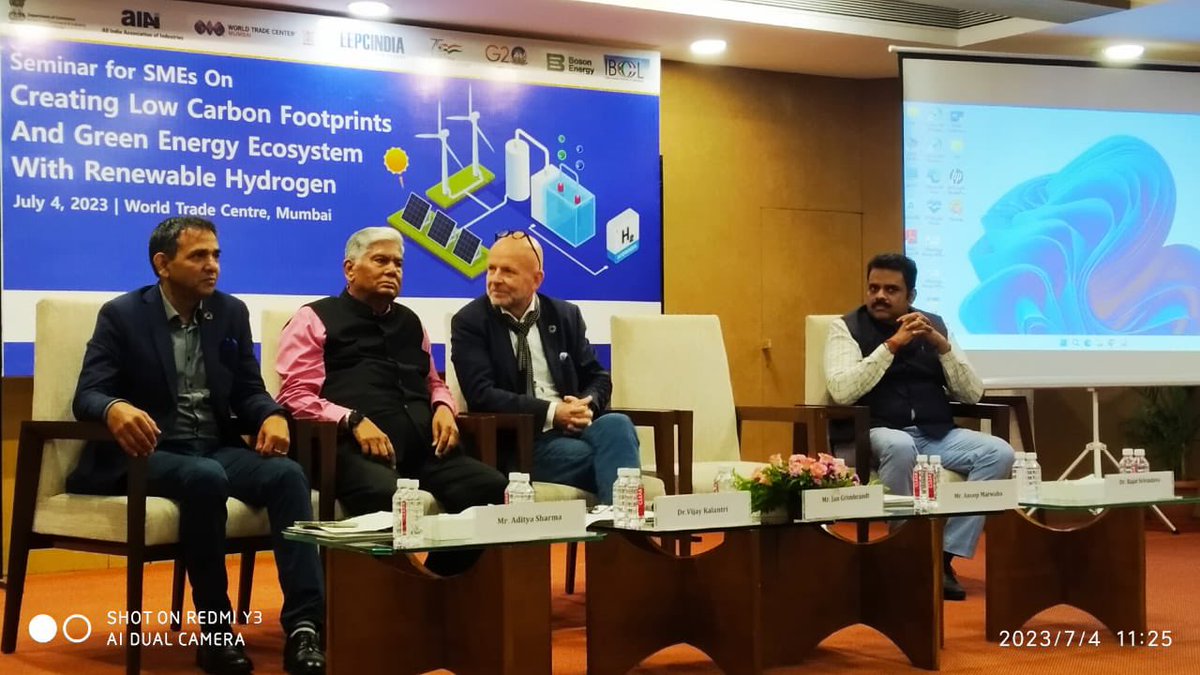 <a href="/eepcindia/">EEPC India</a> <a href="/BosonEnergy/">Boson Energy</a> <a href="/WTCMumbaiIndia/">MVIRDC WTC Mumbai🇮🇳</a> <a href="/wtcmumbai/">WTC,Mumbai</a> <a href="/aiai_india/">All India Association of Industries (AIAI )</a> joint session was addressed by Mr Jan Grimbrandt, CEO &amp; Mr Aditya Sharma,Director- Strategy &amp; Sr VP Asia <a href="/BosonEnergy/">Boson Energy</a>, &amp; President <a href="/IBCL_/">IBCL</a> Mr Vijay Kalantri, President, <a href="/aiai_india/">All India Association of Industries (AIAI )</a>