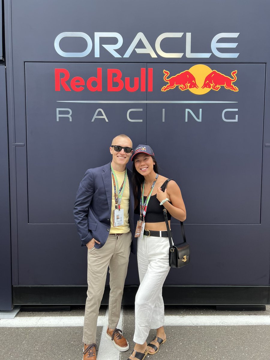 Shoutout and thank you to @redbullracing for hosting us at the #austriangp . Also, congratulations to @maxverstappen1 , @schecoperez and the entire team on their podium performances.