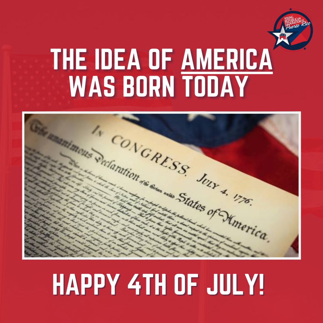 America had a mission that went far beyond separating from the English Crown; it was to establish a government of the people, by the people. Today, we continue to honor and strive to contribute to life, liberty, and the pursuit of happiness. Happy 4th of July! #IndependenceDay