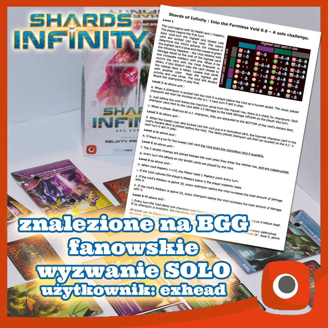 Portal_pl's tweet photo. Fanowskie wyzwanie solo do #ShardsofInfinity? Mamy to na #BGG za sprawą użytkownika exhead. Bang!
https://t.co/yQDFWpJNW9 https://t.co/miiX3xs3J5
