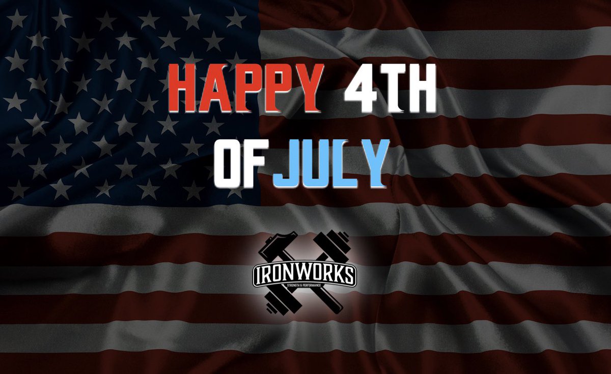 Happy 4th From Ironworks! 

Be Safe, Be Smart, Have Fun 

#FEEDTHEWOLF