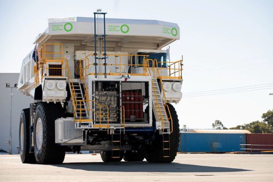 Sort of ironic that Fortescue along with fellow Australian mining giants Rio Tinto and BHP have concluded hydrogen is too inefficient and costly to replace diesel off road mining vehicles, choosing battery electric instead.
They have concluded that energy efficiency is a key