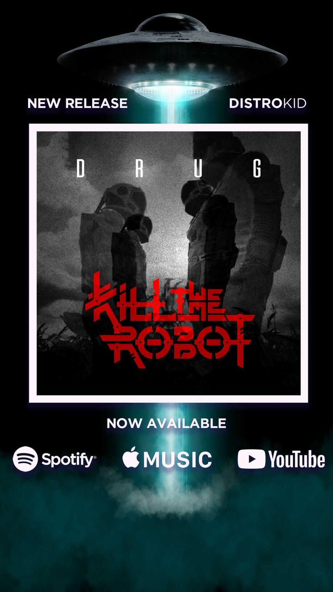 ktr_mgmt's tweet image. Happy 4th of July! Check out our new single, &apos;DRUG&apos;

open.spotify.com/album/1dPcXCAc……

#DRUG #KillTheRobot #breakoutartist #musicdiscoveries #newmusic #newalbum #newmusicalert #music #newrelease #indie #indiemusic #indieartist #singer #singersongwriter
@StephenGibb @Spotify @DistroKid
