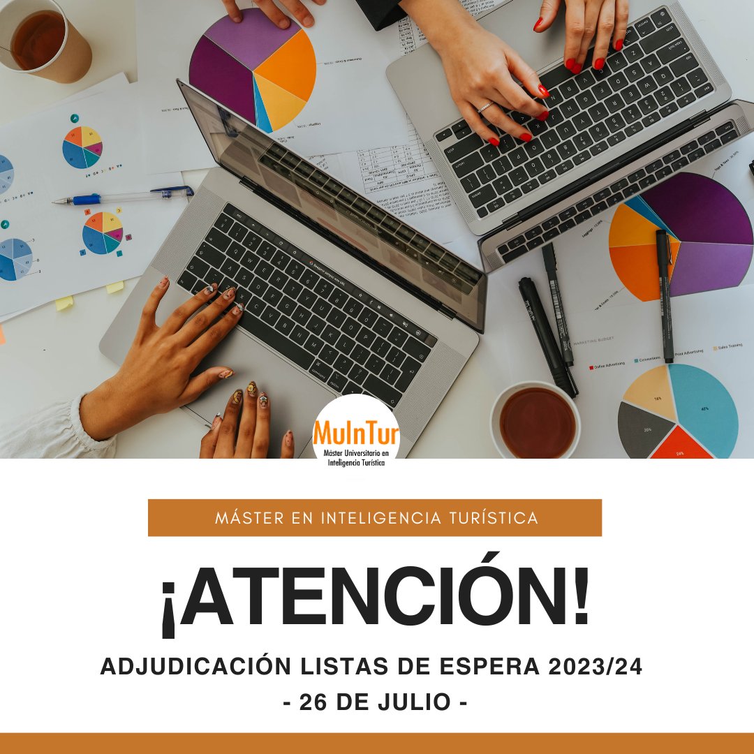 masterInTur's tweet photo. ⚠️De nuevo venimos a avisaros sobre la situación de las inscripciones. En esta ocasión, os informamos que mañana, día 26 de julio, se publicarán las adjudicaciones de las plazas a aquellos que se quedaron en lista de espera🖥️. 

#campusgandia #MatrículaUPV #listasdeesperaUPV https://t.co/THyzwzhcv1