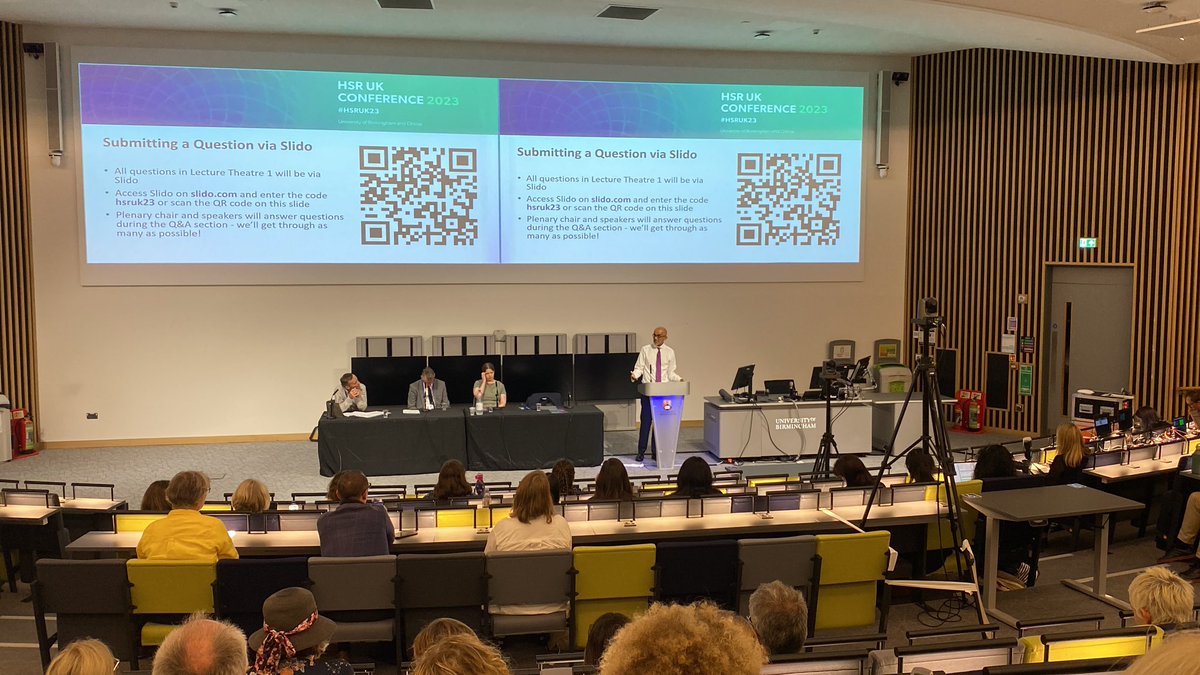 Demand for emergency healthcare hasn’t increased, complexity has. The proportion of people presenting to emergency departments with 5 or more chronic conditions has increased in the last seven years from 10% to 30% - @Vin_Diwakar 
#HSRUK23