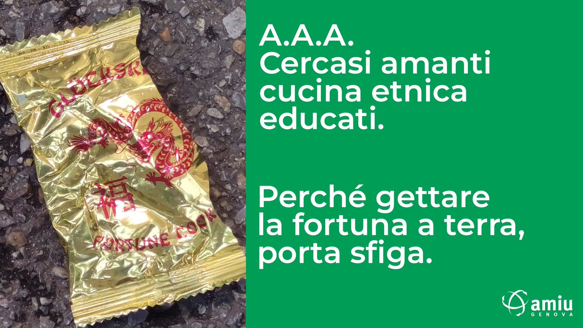 ComunediGenova's tweet photo. #amiuinforma
👉Continua la campagna per contrastare il degrado  giornaliero perché la cura della città passa anche attraverso piccoli gesti di attenzione e il lavoro che @AmiuGenova svolge per la città.
🗑️Basta poco!
♻️L’ambiente ringrazierà!
#lavoriamoperGenova https://t.co/rDVlP2DiH1