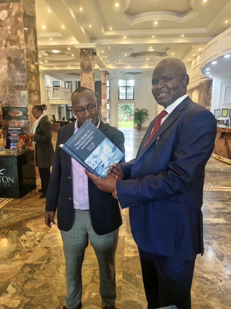 The #GeomaticsBookLaunch dispensing autographed copies of the book being launched at <a href="/weston_hotel/">Weston Hotel Nairobi</a> with <a href="/AkinyiOkulo/">Akinyi Okulo🇰🇪</a> <a href="/ImpactBorderle1/">Impact Borderless Digital</a> <a href="/ImeldaNasubo/">Nasubo Imelda</a> <a href="/DHOLUOSpaces/">Dholuo Spaces</a> <a href="/iMAPIntlKE/">IMAP INTERNATIONAL L</a>
