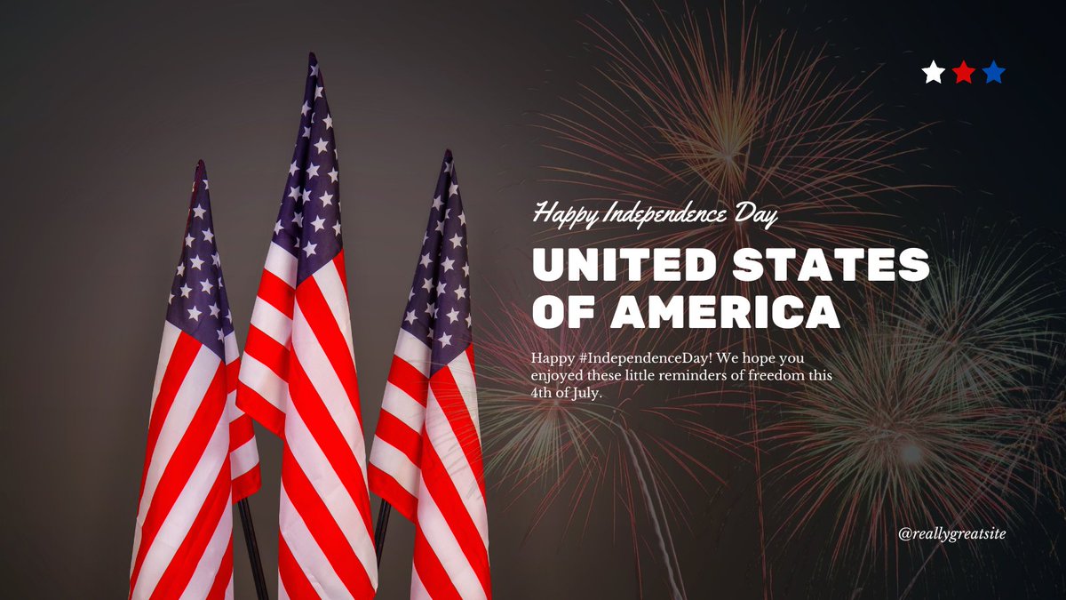 FusionEHR's tweet photo. Happy Fourth of July! 🎆🇺🇸 Celebrate freedom, unity, and independence. Honor our heroes who fought for liberty. Wishing you a joyful, safe celebration with spectacular fireworks! 🎇 #FourthOfJuly #IndependenceDay #ProudToBeAnAmerican https://t.co/gmJCR0Nj6z