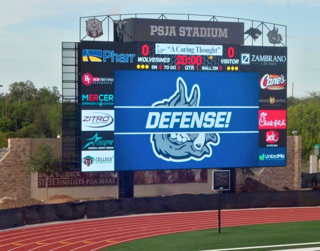 FormetcoSports's tweet photo. Create an interactive experience that keeps your fans connected with our line of outdoor scoreboards from Formetco Sports. You can showcase live tweets, livestream fan experiences, and more! 🤩🙌 https://t.co/fej8DkUSgc #outdoorscoreboards #LEDscoreboards #gamedayexperience https://t.co/jHM2ZA2IAw