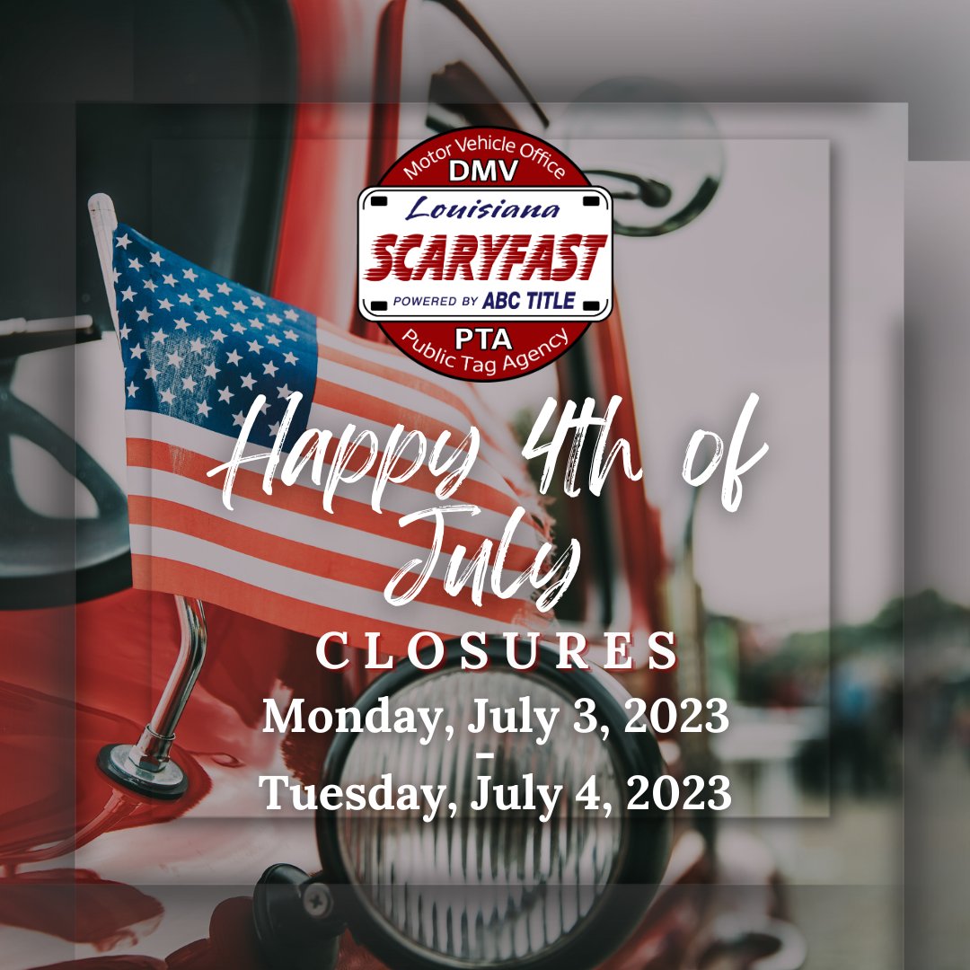ABCTitleBoutte's tweet photo. Happy 4th of July! We hope everyone has a fun and safe holiday! https://t.co/okURbZE42n