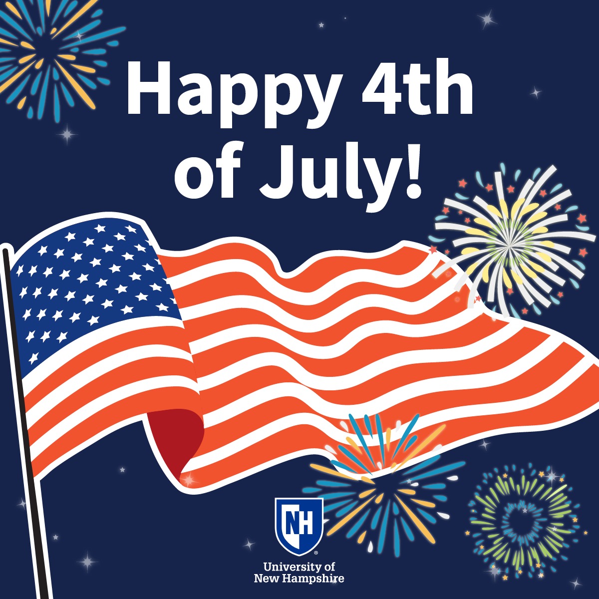 Happy Fourth of July, Wildcats! Wishing you a happy and safe holiday this Independence Day 🇺🇸🎆.
