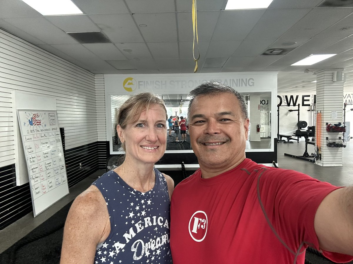 MattRHarris's tweet image. Followed up @F3GrandStrand #workout #beatdown by joining my bride, Carrie, at Finishing Strong Training in MYR and took on the pain dished out by Jason Flanagan … all done before 0900 hrs! #trainlocal #HappyIndependenceDay #fitness #LetFreedomRing